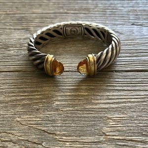 David Yurman 10mm Cable Classic Bracelet Citrine